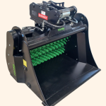 HÄNER HSS 600-3 – Schaufel-Separator für Minibagger 2,5 – 5,0 to.