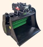 HÄNER HSS 500-2 – Schaufel-Separator für Minibagger 1,0 – 3,0 to. – Bild 2