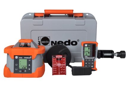 NEDO PRIMUS 2 HVA2N mit Commandor 2 – Rotations- / Neigungslaser horizontal & vertikal