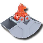 KINSHOFER C08HPX | Grabgreifer für Minibagger bis 9,0 to.