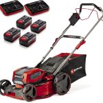Einhell GP-CM 36/47 S Li BL (mit 4 Akkus 4,0 Ah und Ladekabeln)